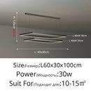 GobekUsa Dimmable Nordic LED Ceiling Chandelier for Living Room