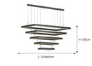 GobekUsa Dimmable Nordic LED Ceiling Chandelier for Living Room