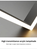 GobekUsa Dimmable Nordic LED Ceiling Chandelier for Living Room