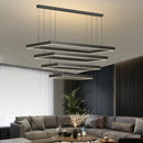 GobekUsa Dimmable Nordic LED Ceiling Chandelier for Living Room