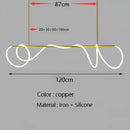 GobekUsa Dimmable Nordic LED Chandelier for Home Decor