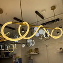 GobekUsa Dimmable Nordic LED Chandelier for Home Decor