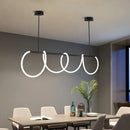 GobekUsa Dimmable Nordic LED Chandelier for Home Decor