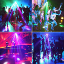 GobekUsa Disco Derby Beam 4IN1 Laser Strobe Light for Party Wedding Club Dance