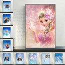GobekUsa Disney Frozen Anna & Elsa Canvas Art