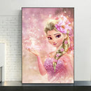 GobekUsa Disney Frozen Anna & Elsa Canvas Art