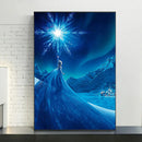 GobekUsa Disney Frozen Anna & Elsa Canvas Art