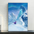 GobekUsa Disney Frozen Anna & Elsa Canvas Art