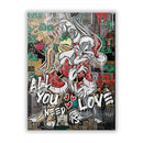 GobekUsa Disney Marvel Donald Duck Canvas Wall Art