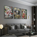 GobekUsa Disney Marvel Donald Duck Canvas Wall Art