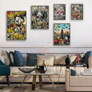 GobekUsa Disney Marvel Donald Duck Canvas Wall Art