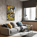 GobekUsa Disney Marvel Donald Duck Canvas Wall Art