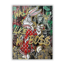 GobekUsa Disney Marvel Donald Duck Canvas Wall Art