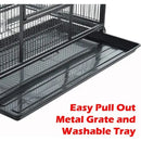 GobekUsa Dual Breeding Flight Cage for Parrots
