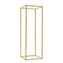 GobekUsa Elegant 10-Piece Gold Wedding Flower Stand