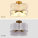 GobekUsa Elegant 4-Light Gold Ceiling Fixture