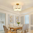 GobekUsa Elegant 4-Light Gold Ceiling Fixture