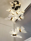 GobekUsa Elegant Butterfly Chandelier for Stairs, Bedroom, Kitchen & More