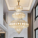 GobekUsa Elegant Crystal Chandelier for Luxe Living Spaces