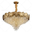 GobekUsa Elegant Crystal Chandelier for Villa Hotel Project Bedroom Restaurant Living Room