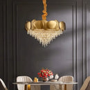 GobekUsa Elegant Crystal Chandelier for Villa Hotel Project Bedroom Restaurant Living Room