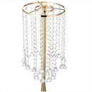 GobekUsa Elegant Crystal Flower Stand Set for Events