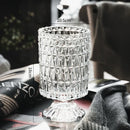 GobekUsa Elegant Crystal Glass Vase for Flower Arrangement