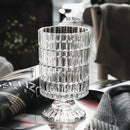 GobekUsa Elegant Crystal Glass Vase for Flower Arrangement