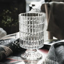 GobekUsa Elegant Crystal Glass Vase for Flower Arrangement