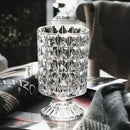 GobekUsa Elegant Crystal Glass Vase for Flower Arrangement