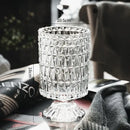GobekUsa Elegant Crystal Glass Vase for Flower Arrangement