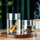 GobekUsa Elegant Glass Cylinder Vase for Flowers