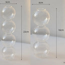 GobekUsa Elegant Glass Vase Home Decor Accent