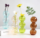 GobekUsa Elegant Glass Vase Home Decor Accent