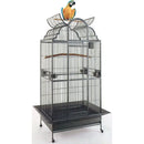 GobekUsa Elegant Large Wrought Iron Bird Cage (24" W)