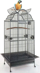 GobekUsa Elegant Large Wrought Iron Bird Cage (24" W)