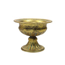 GobekUsa Elegant Metal Flower Vase Candle Holders