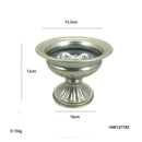 GobekUsa Elegant Metal Flower Vase Candle Holders