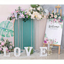 GobekUsa Elegant Metal Vases for Wedding Decor