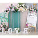 GobekUsa Elegant Metal Vases for Wedding Decor