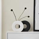 GobekUsa Elegant Nordic Matte Flower Vase Décor