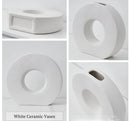 GobekUsa Elegant Nordic Matte Flower Vase Décor