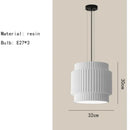 GobekUsa Elegant Resin Chandeliers Dining Room Bedside Lamp E27 Adjustment