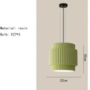 GobekUsa Elegant Resin Chandeliers Dining Room Bedside Lamp E27 Adjustment