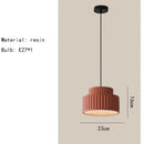 GobekUsa Elegant Resin Chandeliers Dining Room Bedside Lamp E27 Adjustment