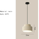 GobekUsa Elegant Resin Chandeliers Dining Room Bedside Lamp E27 Adjustment