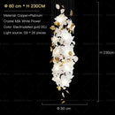 GobekUsa Elegant Villa Chandelier for High School Living Room and Restaurant
