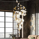 GobekUsa Elegant Villa Chandelier for High School Living Room and Restaurant