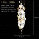 GobekUsa Elegant Villa Chandelier for High School Living Room and Restaurant