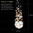 GobekUsa Elegant Villa Chandelier for High School Living Room and Restaurant
